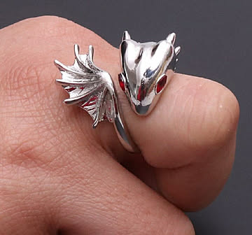 リング アクアドラゴン 指輪 シルバーアクセサリー ヒップホップ アクセサリー ガーネットカラー ジュエリー ジュエル jewel レゲエ クラブ