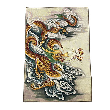 風水 龍 ドラゴン 刺繍 赤龍 青龍 タペストリー 竜 絵 玄関 絵 龍の飾り 壁 風水グッズ 金竜 金龍 壁掛け 開運祈願 金運祈願 風水龍 アイテム