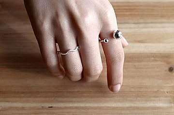 【在庫限り】 2つの玉 フリーサイズリング アクセサリー リング 指輪 シルバーリング ピンキーリング ミディリング プレーン メンズ レディース 男女兼用 ユニセックスサイズ プレゼント 贈り物