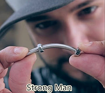 マジック Magic 曲がるネジ シルバー 柔らかい 曲がる 奇 テレパシー 曲げる 道具 簡単 舞台用 マジック道具 手品道具 手品 小道具 メンタリズム ステージ おもちゃ