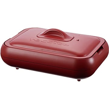 レコルト ホットプレート レッド