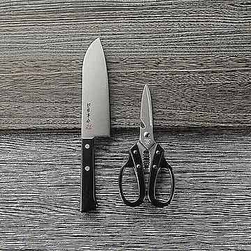 三徳包丁&キッチン鋏 管理No. 4580194042322