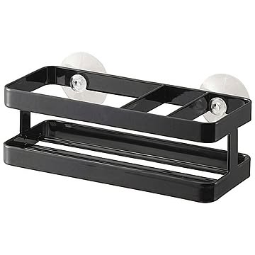 山崎実業 tower スポンジ＆ボトルホルダー ブラック