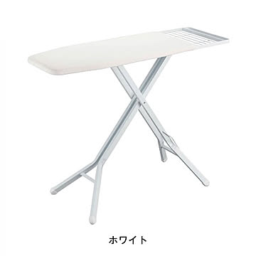 山崎実業 タワー スタンド式アイロン台 ホワイト