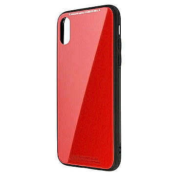 日本トラストテクノロジー ワイヤレス充電対応ケース for iPhoneX (レッド) TPUGCX-RD 管理No. 4520008248021
