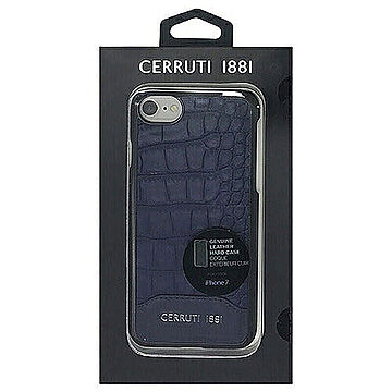 CERRUTI Crocodile Print Leather - Hard Case - Navy CEHCP7MCNA 管理No. 4526397956585
