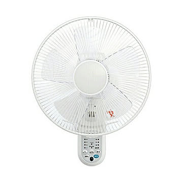 ゼピール 壁掛け扇風機 リモコン 30cm DKF-A3422