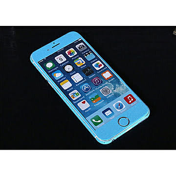 ITPROTECH 全面保護スキンシール for iPhone6Plus/アクア YT-3DSKIN-AQ/IP6P 管理No. 4580438140777