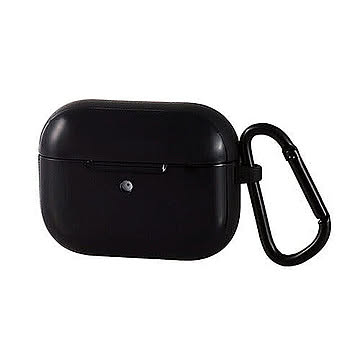 エレコム AirPods Pro対応アクセサリ/TOUGH SLIMケース/カラビナ付/ブラック AVA-AP2TSBK 管理No. 4549550211031