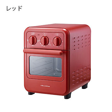 recolte 初回限定特典付 Air Oven Toaster RFT-1 レッド