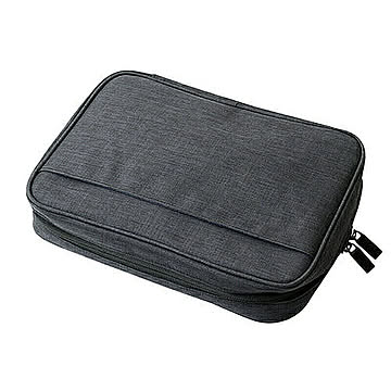ミヨシ ガジェットケース 大容量タイプ ブラック BAG-GE02/BK 管理No. 4951241143109