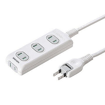 サンワサプライ 火災予防安全タップ TAP-TSH42N 管理No. 4969887836453