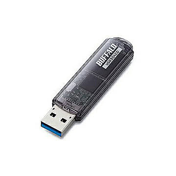 BUFFALO USBメモリ USB3.0対応RUF3-C64GA-BK RUF3-C64GABK 管理No. 4981254014332