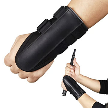 ゴルフ 練習 手首サポーター 固定 プレート入り 腱鞘炎 快適 耐久性 左右兼用 サポーター サポート トレーニング 調節可能 マジックテープ 初心者