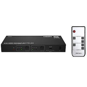 テック 4K HDR対応 HDMIマトリックスセレクター 2入力2出力 THD22MSP-4K60 管理No. 4533239033137