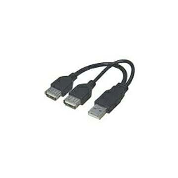 変換名人　USB分岐ケーブル　USBA/2