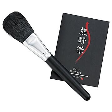 熊野化粧筆 筆の心 フェイスブラシ(ロング) M80421416
