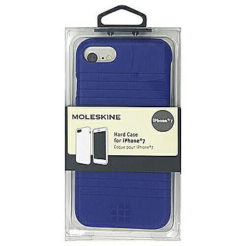 MOLESKINE PU LEATHER HARD CASE - DEBOSSED LINE - BLUE MOHCP7DLDB 管理No. 4526397954819