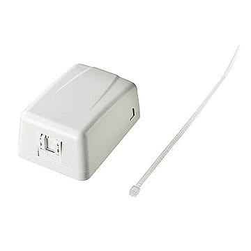 サンワサプライ　マグネット付きローゼットキット(1ポート)　LA-RZ6-1 管理No. 4969887566527