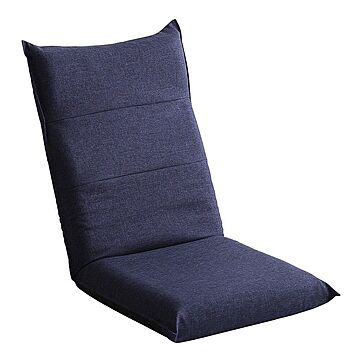 ホームテイスト Sinva-シンバ- ハイバック座椅子 ブルー