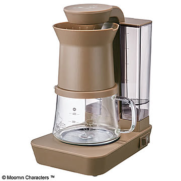 recolte MOOMIN Rain Drip Coffee Maker 2WAY仕様 ブラウン RDC-1