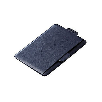 エレコム カードポケット/ソフトレザー/磁気吸着/MAGKEEP/カード2枚収納/ネイビー AMS-BP02NV 管理No. 4549550208109