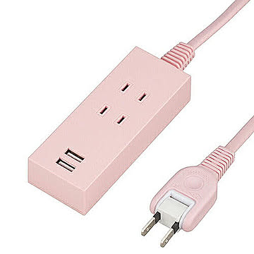 5個セット YAZAWA 2AC2USB2.1A2.5mピンク Y024025PK2UX5 管理No. 4589453400613