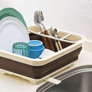 折りたたみ式水切りラック