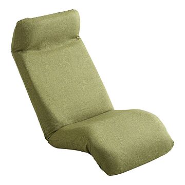 ホームテイスト Calmy 日本製リクライニング座椅子 グリーン