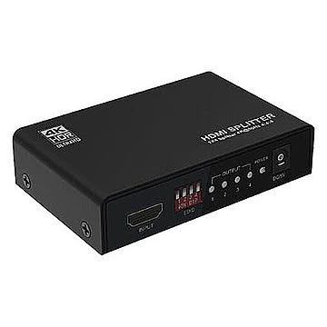 テック 4K対応 HDMIスプリッター 4分配 ダウンスケール機能搭載 THDSP14D-4K60S 管理No. 4533239033090