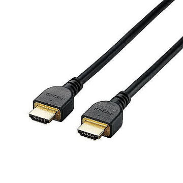 5個セット エレコム HDMIケーブル CAC-HD14E10BK2X5 管理No. 4589453402242