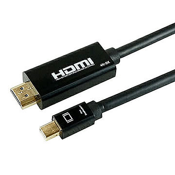 Mini Displayport→HDMI変換ケーブル 2m Mini Displayport to HDMI MDPHD20-176BK 管理No. 4533115061766