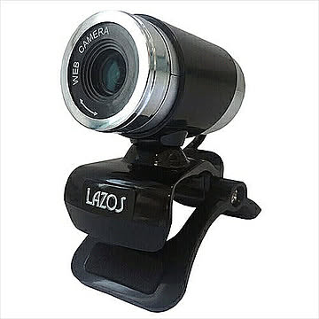 10個セット Lazos Webカメラ　HD ブラック L-WCHD-BX10 管理No. 4589452997756