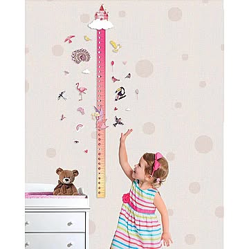 【ウクライナギフトブランド 1DEA.me】Scratch-off Wall Growth Chart スクラッチオフ壁成長チャート