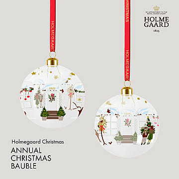 HOLMEGAARD ANNUAL CHRISTMAS BAUBLE Jette Frolich 4800499