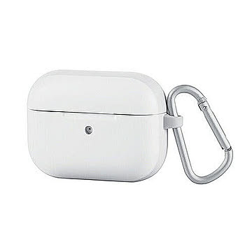 エレコム AirPods Pro対応アクセサリ/TOUGH SLIMケース/カラビナ付/ホワイト AVA-AP2TSWH 管理No. 4549550211062