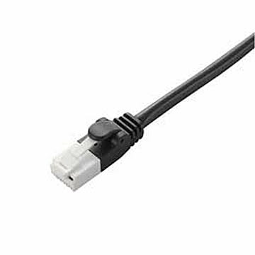 エレコム　ツメ折れ防止LANケーブル(Cat5E)　LD-CTT/BK10 管理No. 4953103847378
