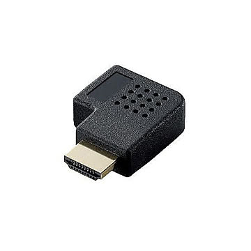 エレコム HDMI L字型アダプタ 右向き AD-HDAAB03BK 管理No. 4953103465824