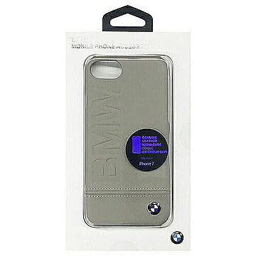 BMW PC Hard Case - Logo Imprint - Genuine Leather - Taupe BMHCP7LLST 管理No. 4526397954055