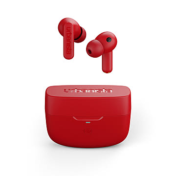 urbanista アーバニスタ フルワイヤレスイヤホン ATLANTA Multipoint Noise Cancelling TWS - Vibrant Red 1037049