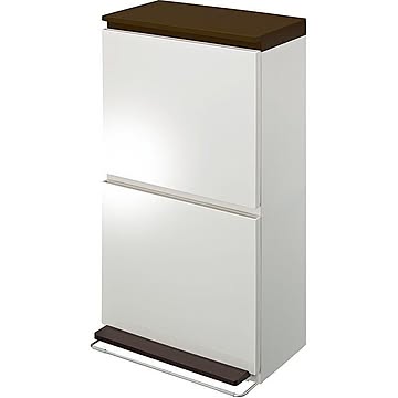 分別ダストボックス ペダル2段ワイド 40L