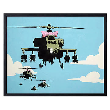 【bicosya/美工社】Banksy /バンクシー Helicopters　ヘリコプター