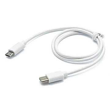 日本トラストテクノロジー 急速充電/通信対応 TypeC→microUSBケーブル (ホワイト) JSC-043WH 管理No. 4520008250000