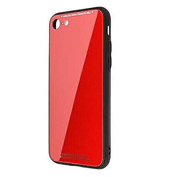 日本トラストテクノロジー ワイヤレス充電対応ケース for iPhone8 (レッド) TPUGC8-RD 管理No. 4520008247925