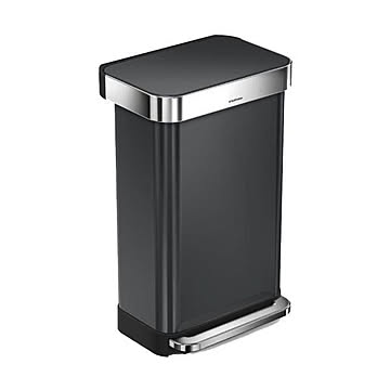 simplehuman　レクタンギュラーステップダストボックス 45L