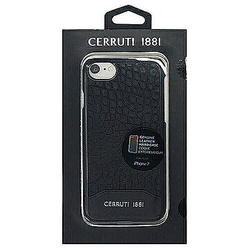 CERRUTI Crocodile Print Leather - Hard Case - Black CEHCP7MCBK 管理No. 4526397956509