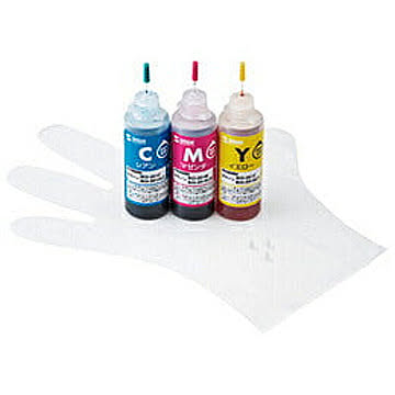 サンワサプライ　詰め替えインクBCI-351C・M・Y用　INK-C351S60 管理No. 4969887868133