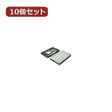変換名人 10個セット 東芝 1.8""HDD ケース(ZIF) HC-Z18/U2X10 管理No. 4589452954131