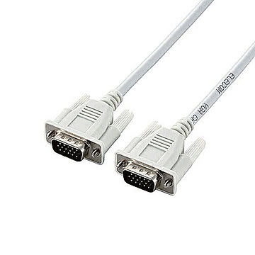 【5個セット】エレコム フェライトコア内蔵ディスプレイケーブル 5m CAC-FS50X5 管理No. 4589453000707