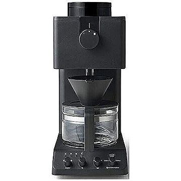 ツインバード 全自動コーヒーメーカー 3～4杯分 ブラック CM-D457